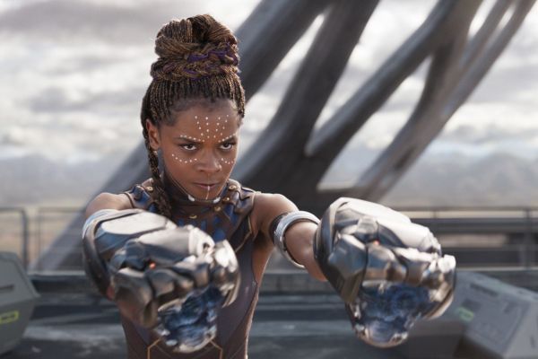 Letitia Wright interpreta Shuri in Black Panther (2018)