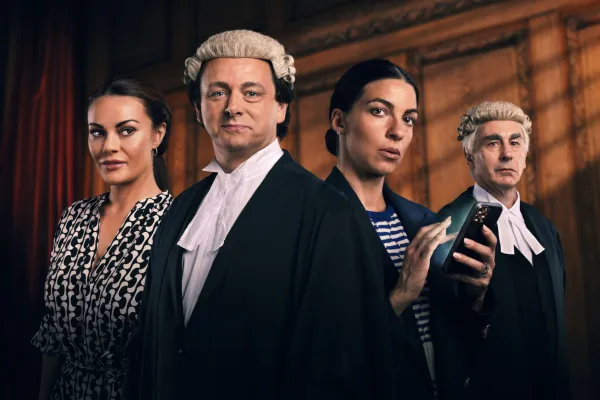 O elenco de Vardy v Rooney: um drama de tribunal.