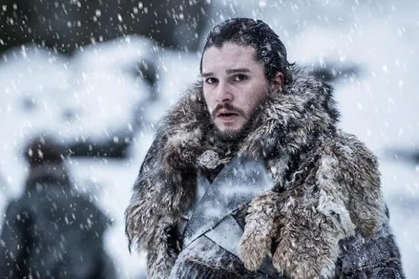 Kit Harington como Jon Snow em Game of Thrones