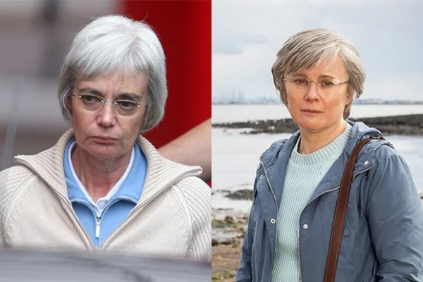 Anne Darwin e Monica Dolan como Anne Darwin