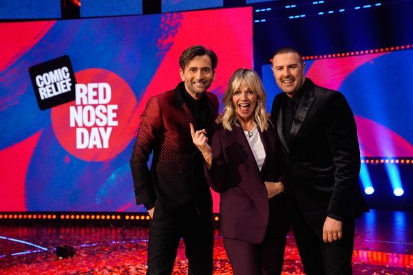 Comic Relief Red Nose Day 2023,17-03-2023,David Tennant,Zoe Ball,Paddy McGuinness,BBC,Janes Stack