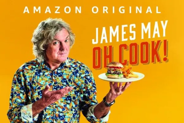 O apresentador do Top Gear e do Grand Tour, James May, apresenta James May: Oh Cook no Amazon Prime Video
