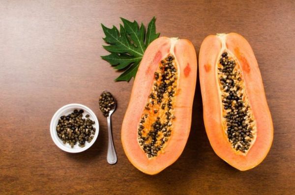 semi di papaya nutrienti sani