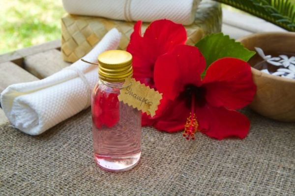 shampoing fleur d'hibiscus