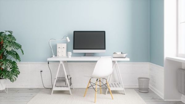 ev ofisi, minimalist
