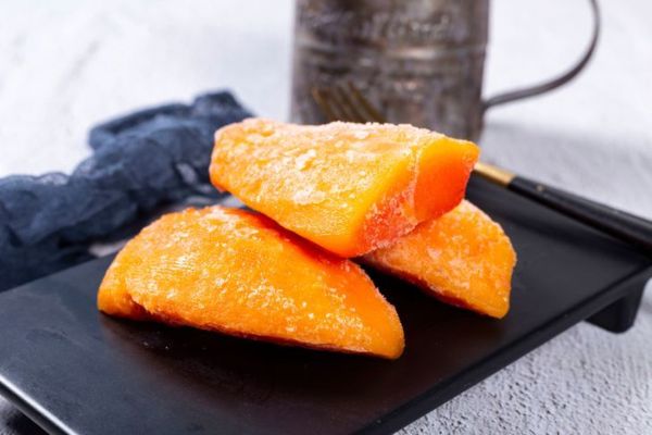 Dondurulmuş meyvə papaya